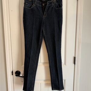 Nine West Women's Dark Indigo Straight Leg Jeans